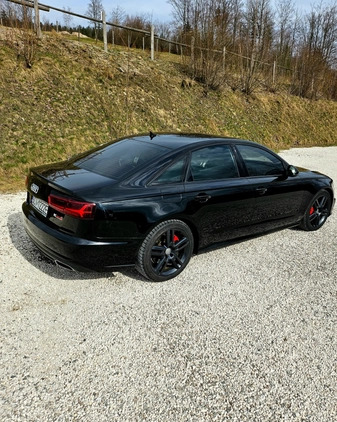 Audi A6 cena 108000 przebieg: 264180, rok produkcji 2015 z Wisła małe 106